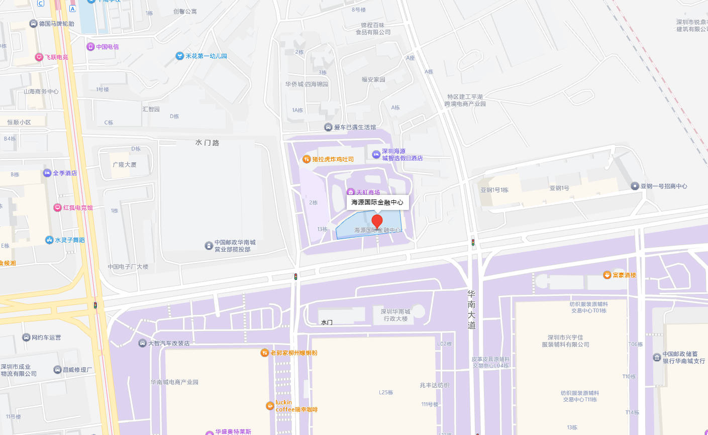 公司地理位置